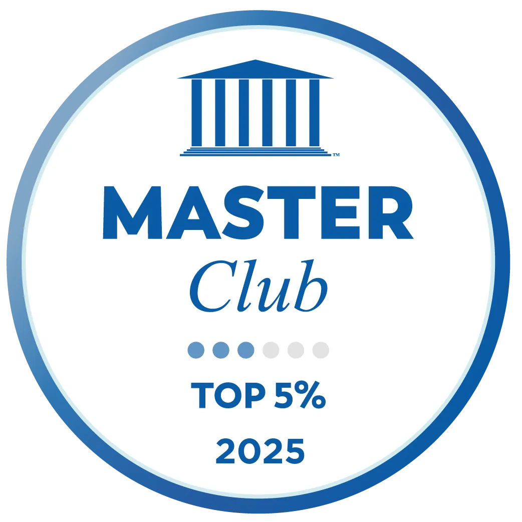 DLC Master Club Top 5% Nationally, 2025